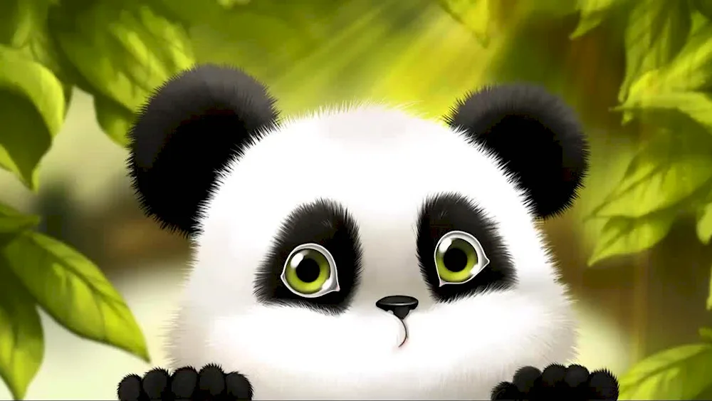 Panda drawing