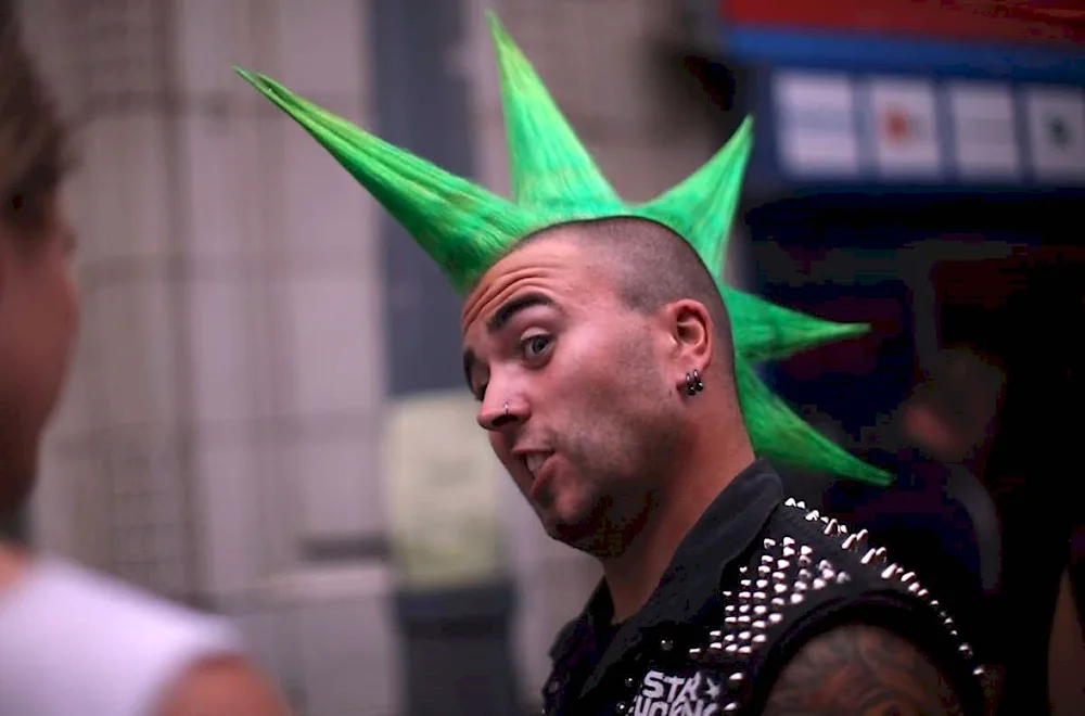 Punk's Mohawk