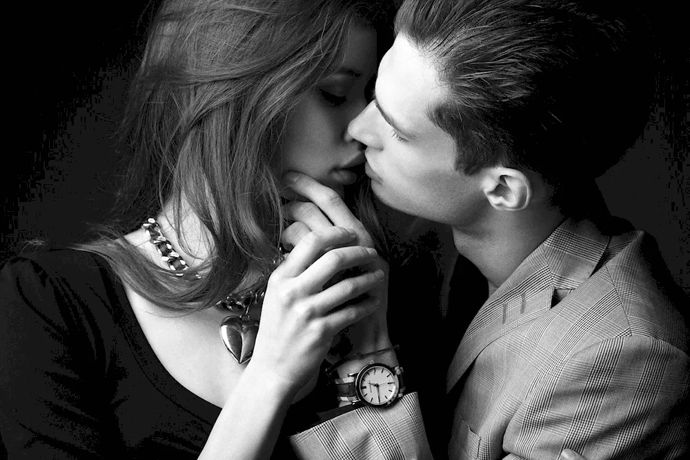 Beautiful kiss