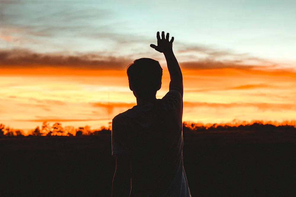 Boyfriend at sunset