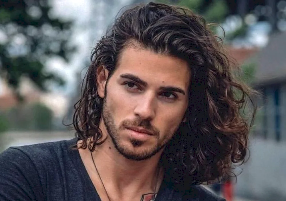 Jacob Black with long hair