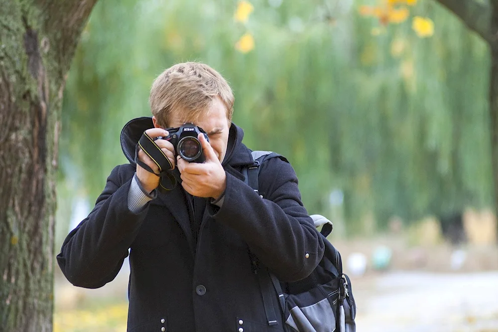 Girl with camera