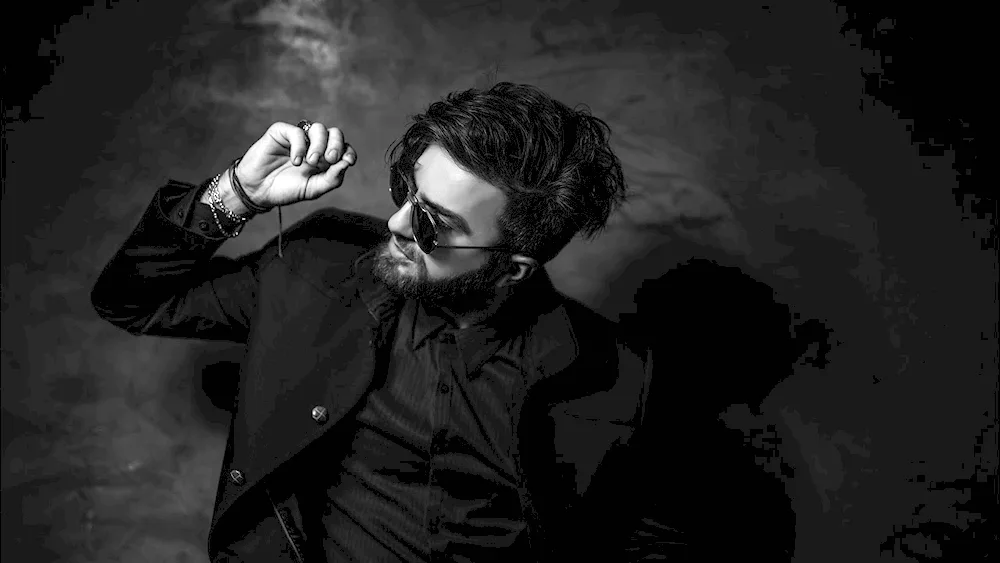 A guy in dark glasses