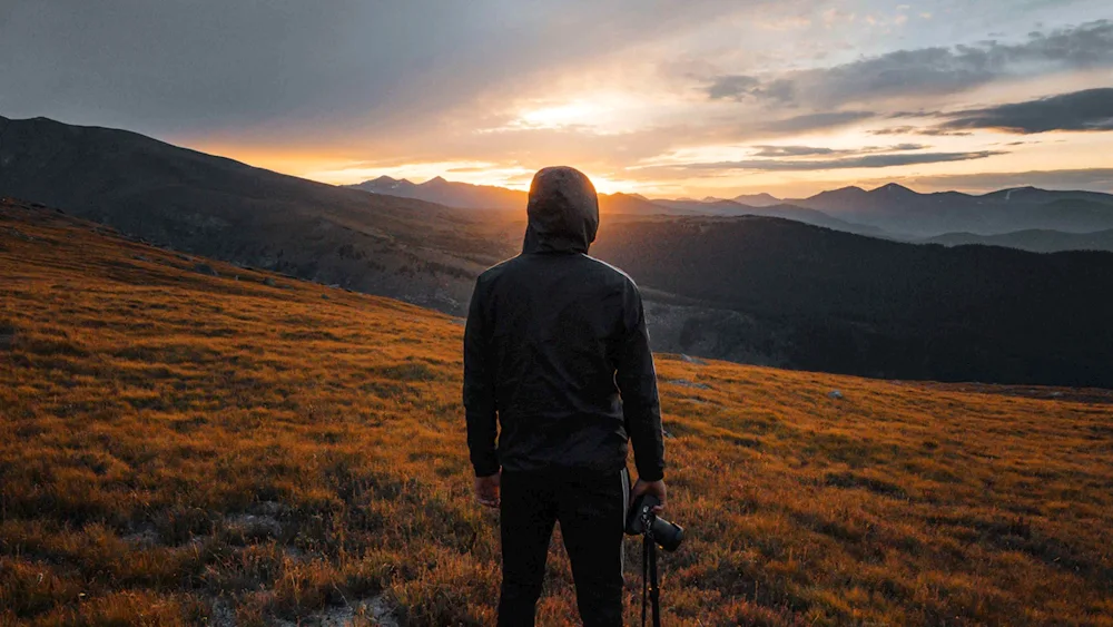 The guy in the mountains