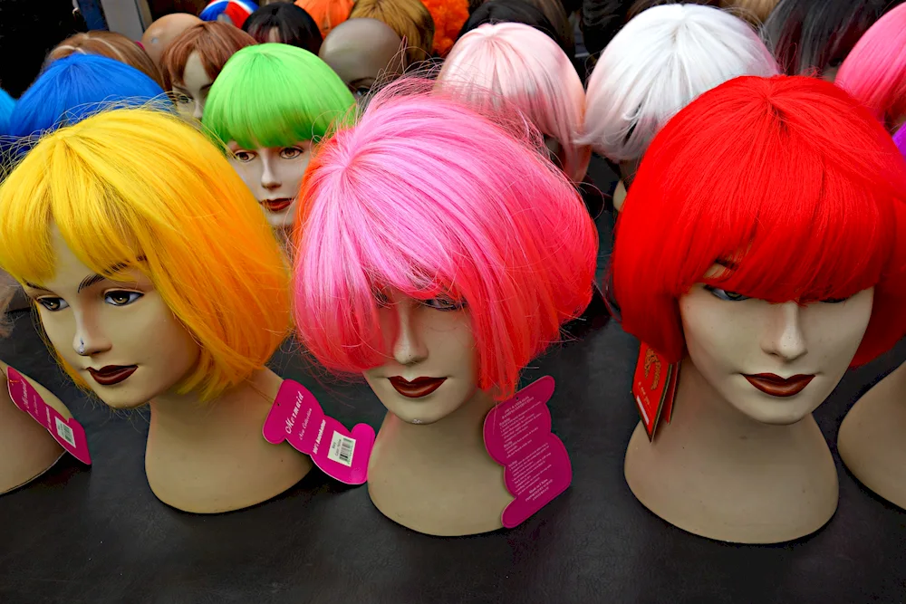 Black bob wig