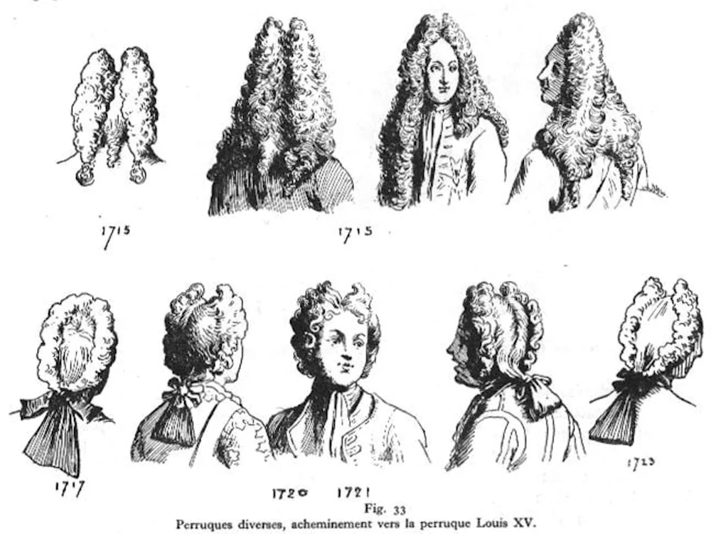 Baroque - Louis XIV era hairstyles