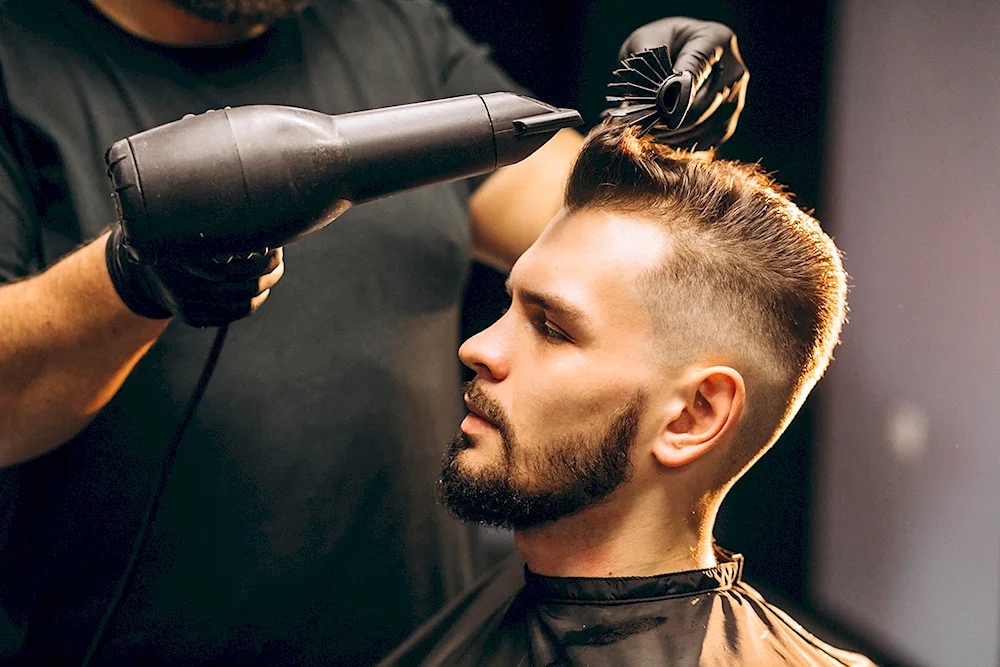 Barber hairstyle for men