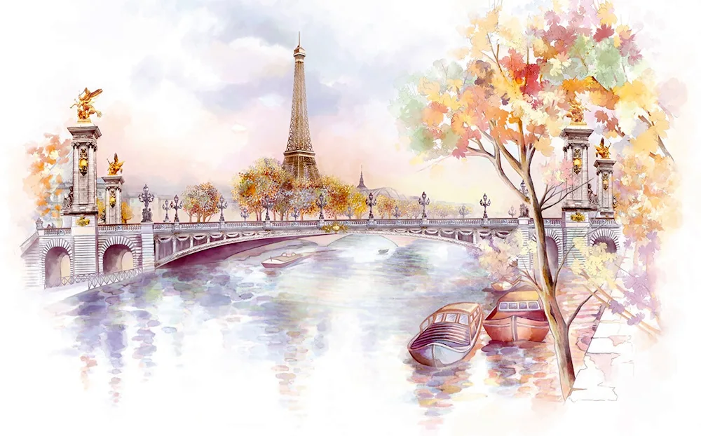 Landscape drawing