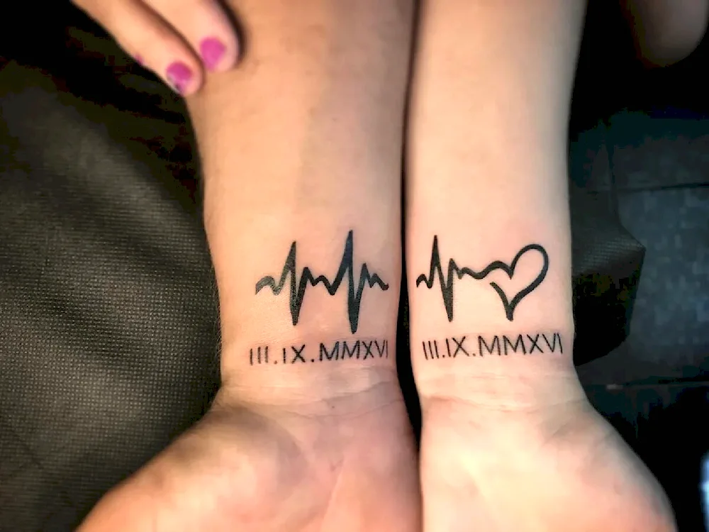 Pair tattoos