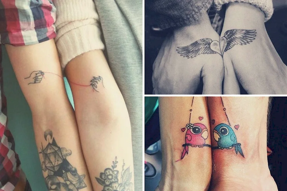 Pair tattoos