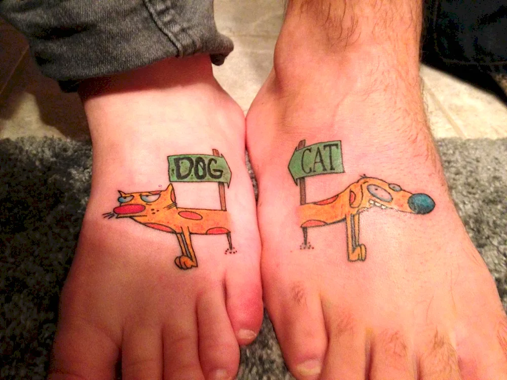 Pair tattoos