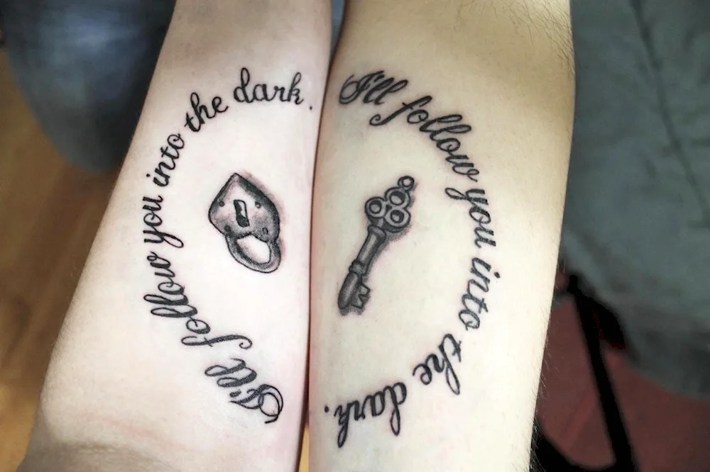 Couple tattoos