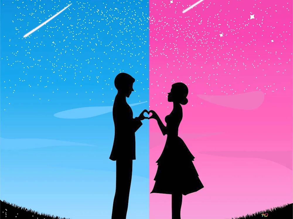 Pair wallpapers