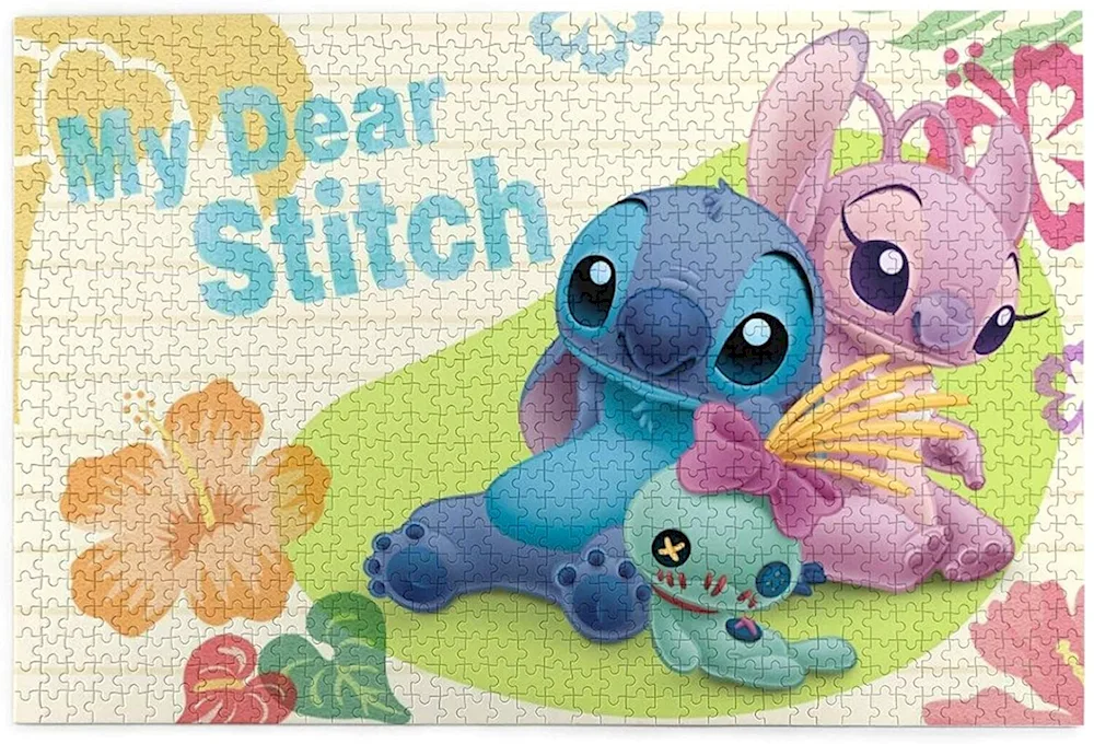 Stitch and Stitch Disney wallpaper