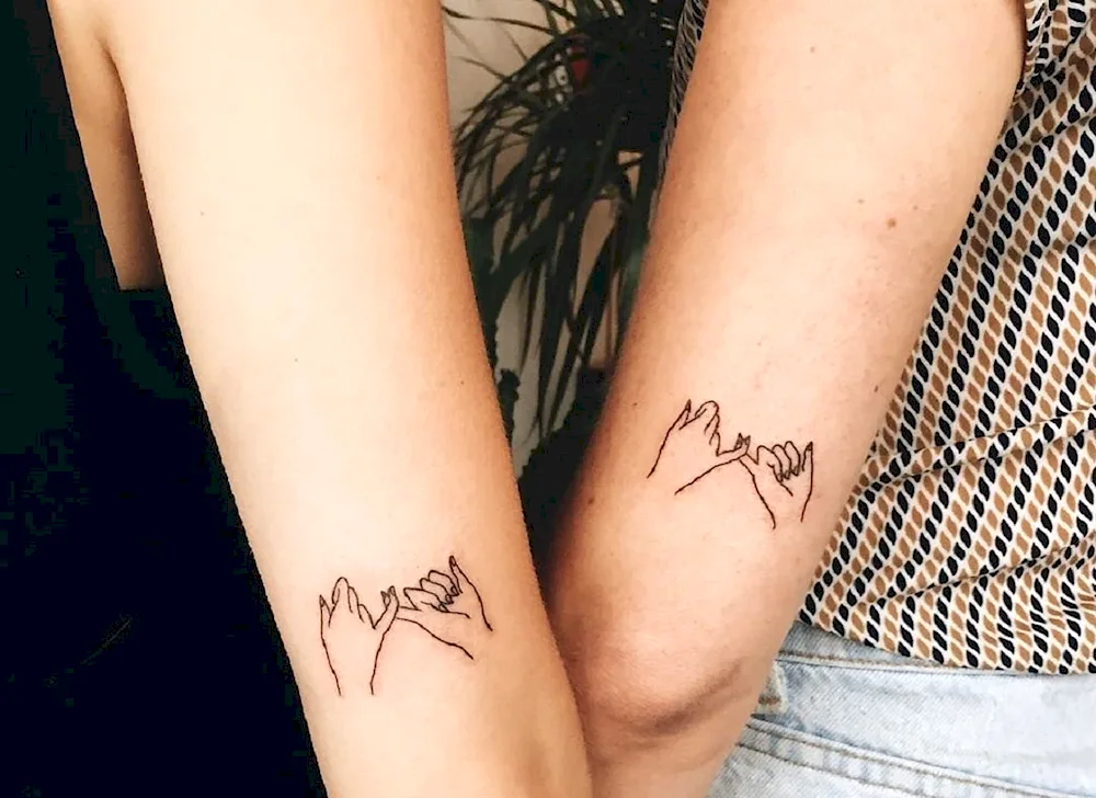 Pair tattoos