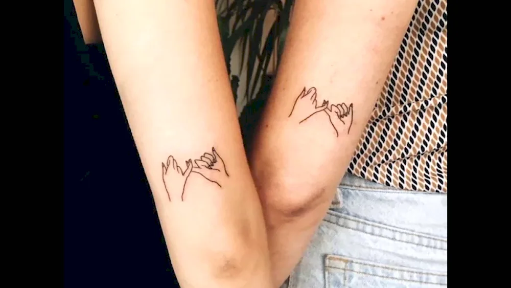 Pair tattoos. tattoos