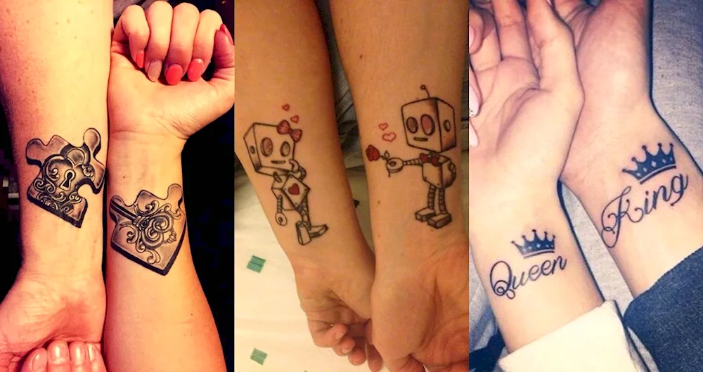 Pair tattoos