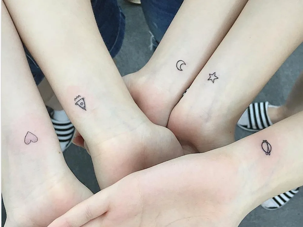 Couple tattoos