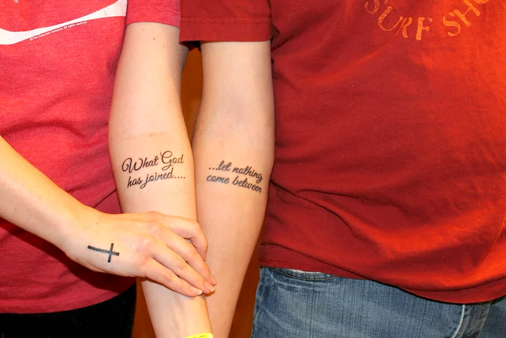 Couple tattoos