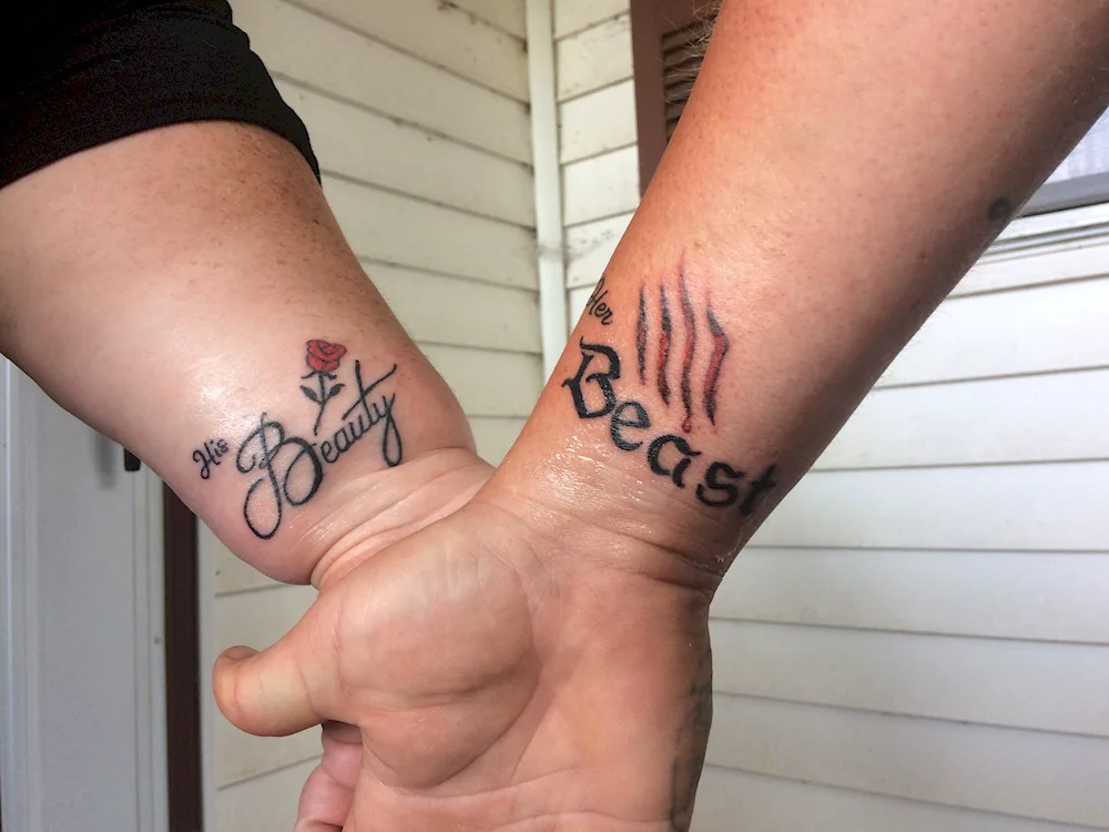 Couple tattoos