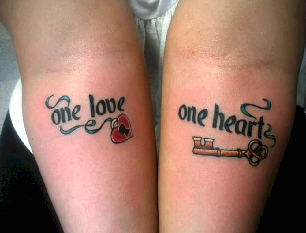 Couple tattoos