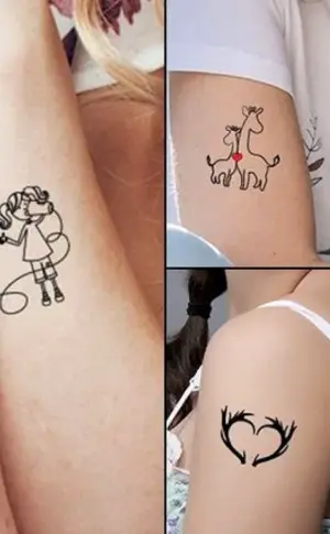 Paired tattoo