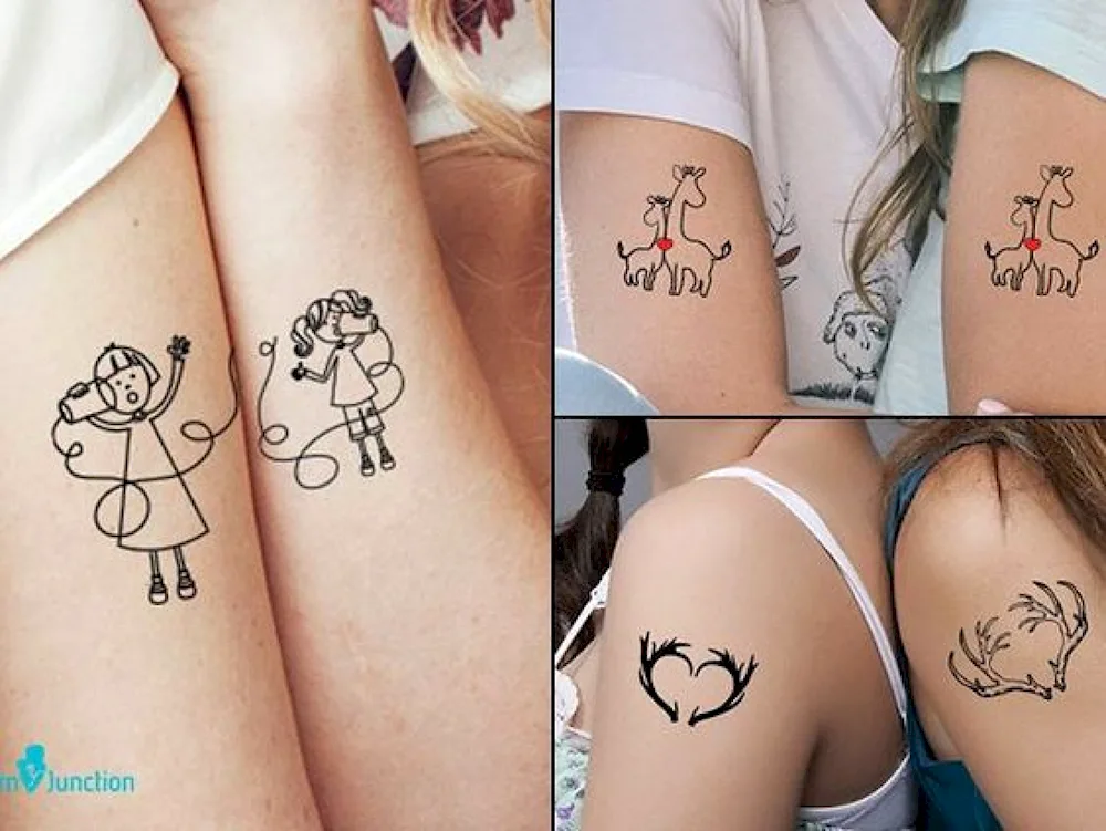 Paired tattoo