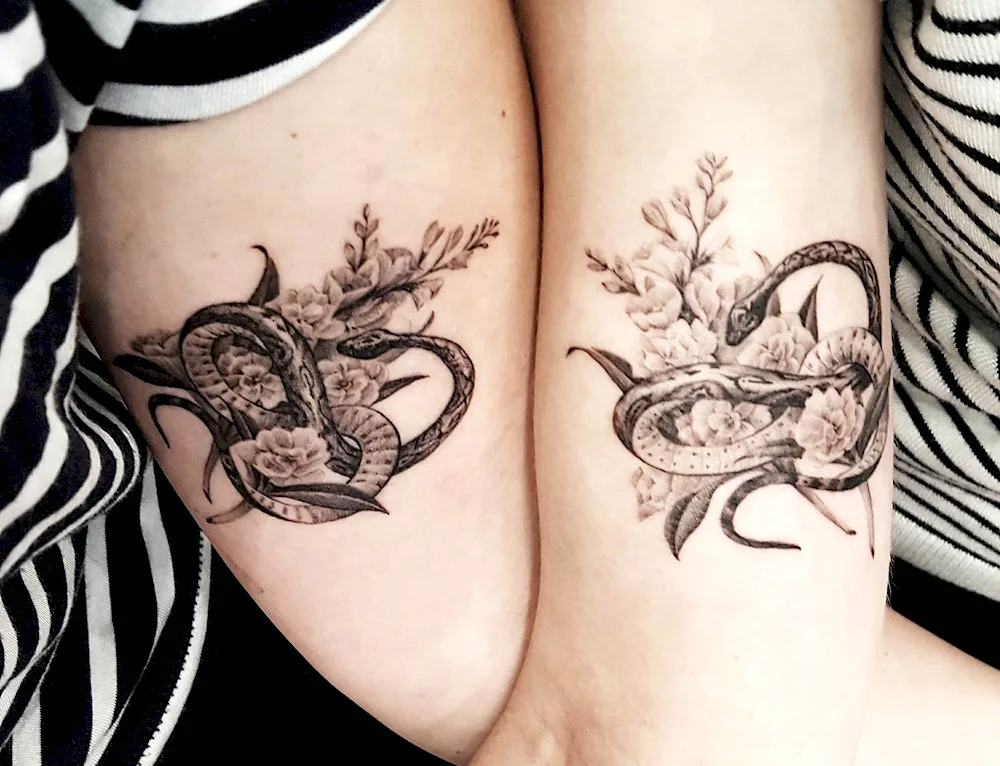 Pair tattoos