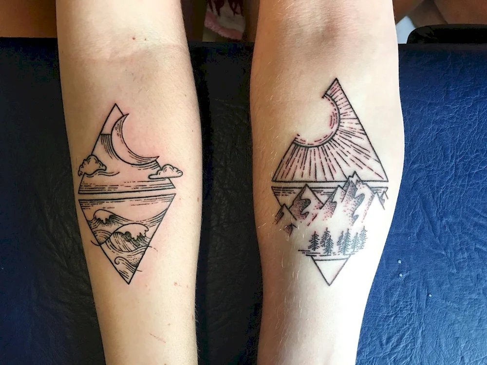 Mini tattoos ship tattoo