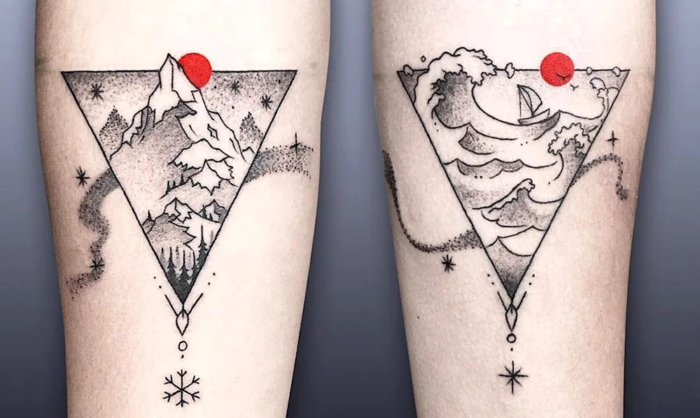 Pair tattoos