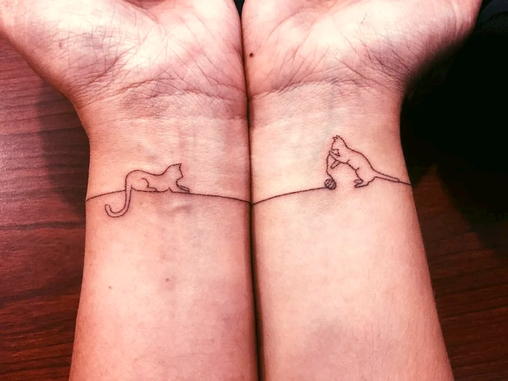 Pair tattoos