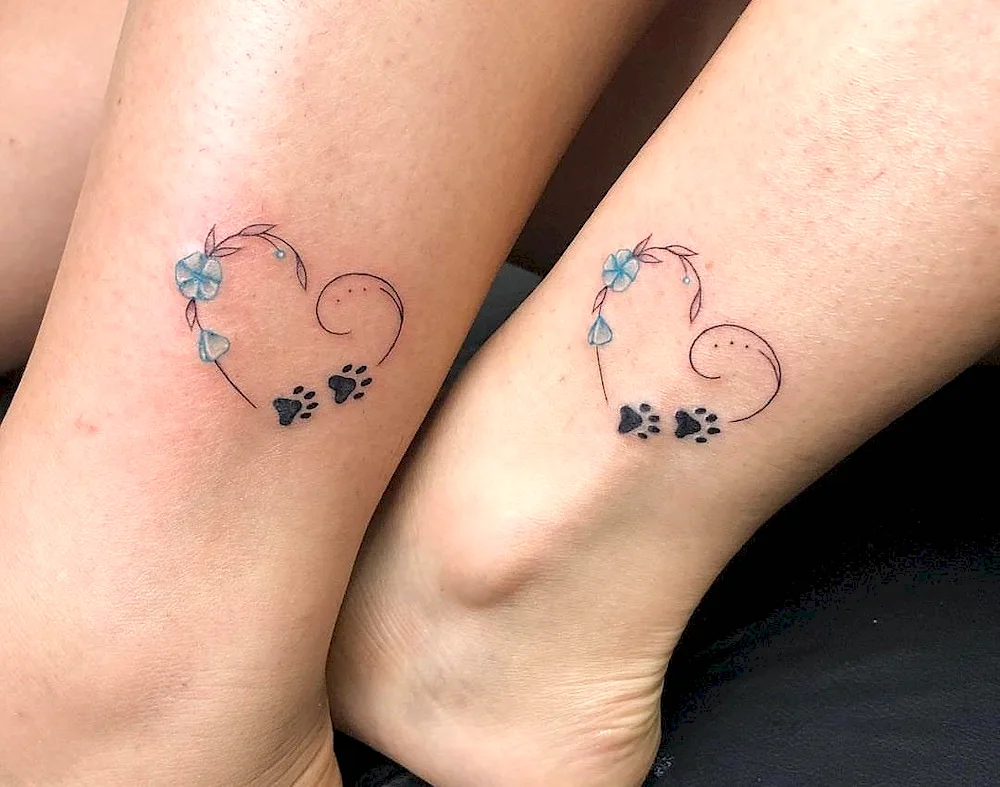 Pair tattoos. tattoos