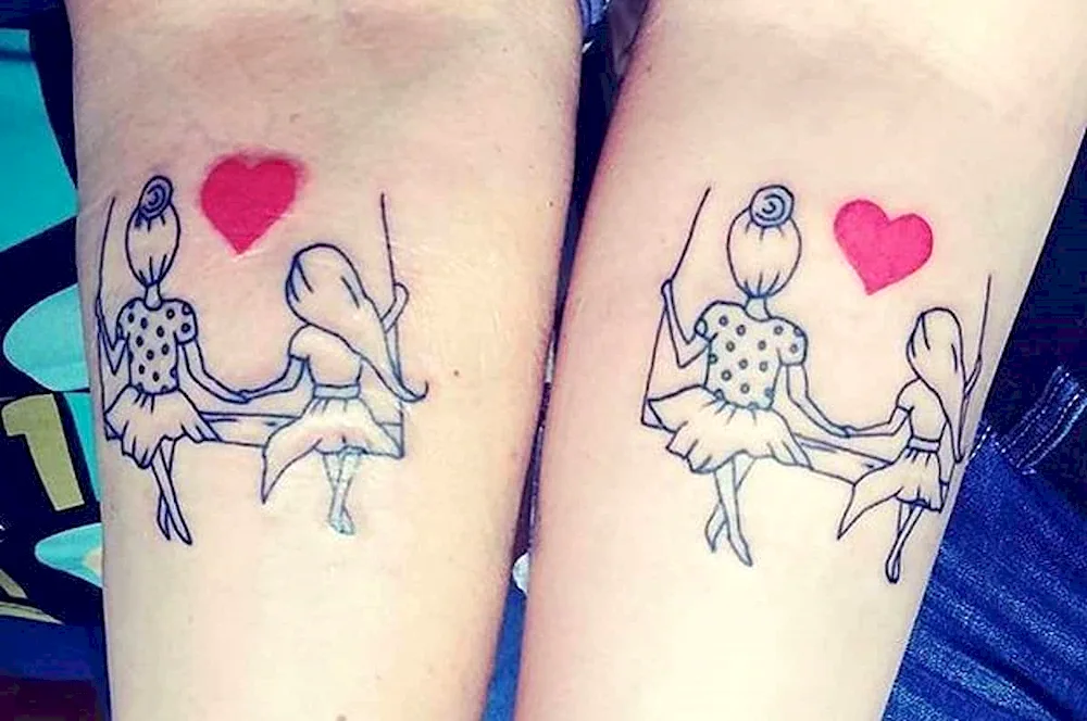 Pair tattoo