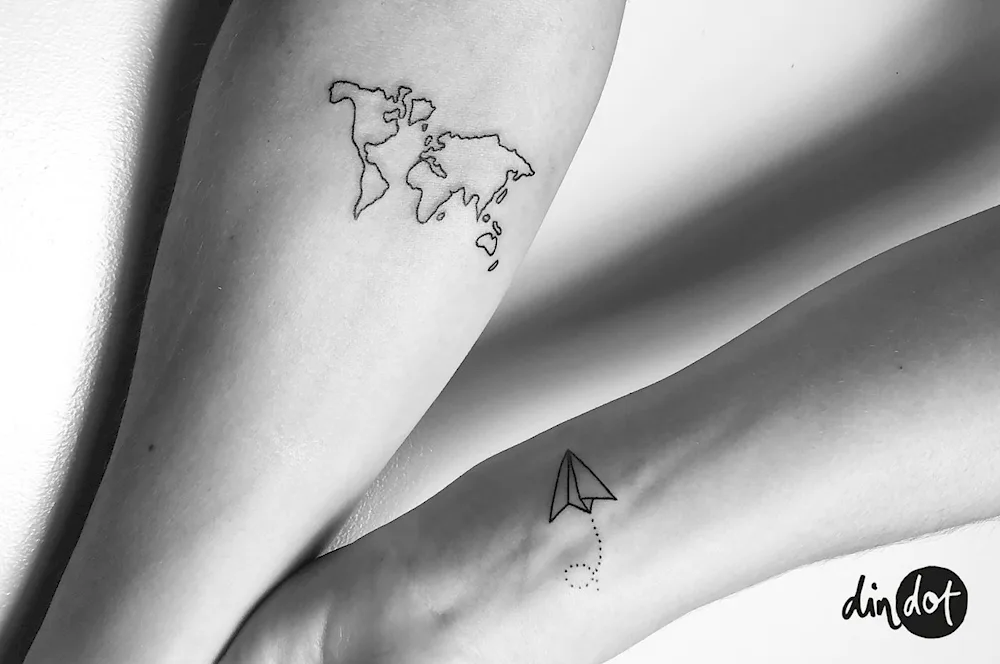 Couple tattoos