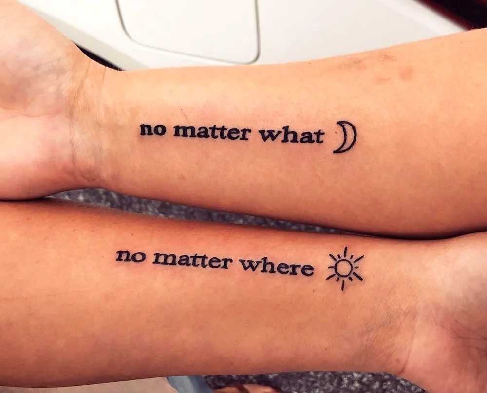 Pair tattoos