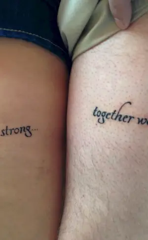 Couple Tattoos for Lovers