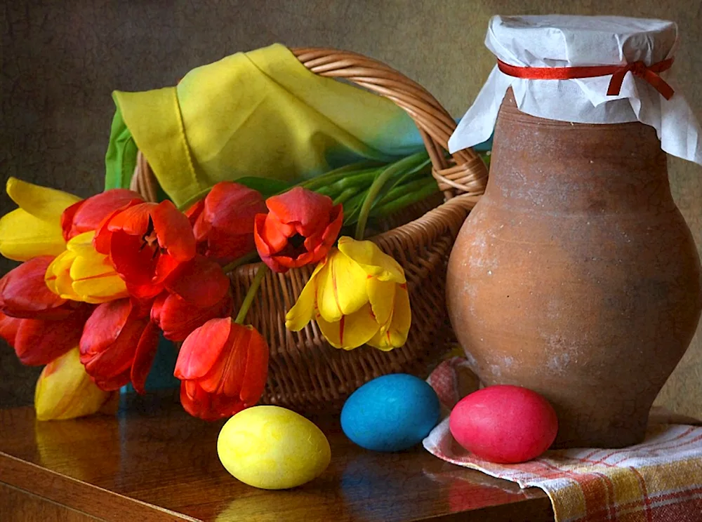 Pitcher still life