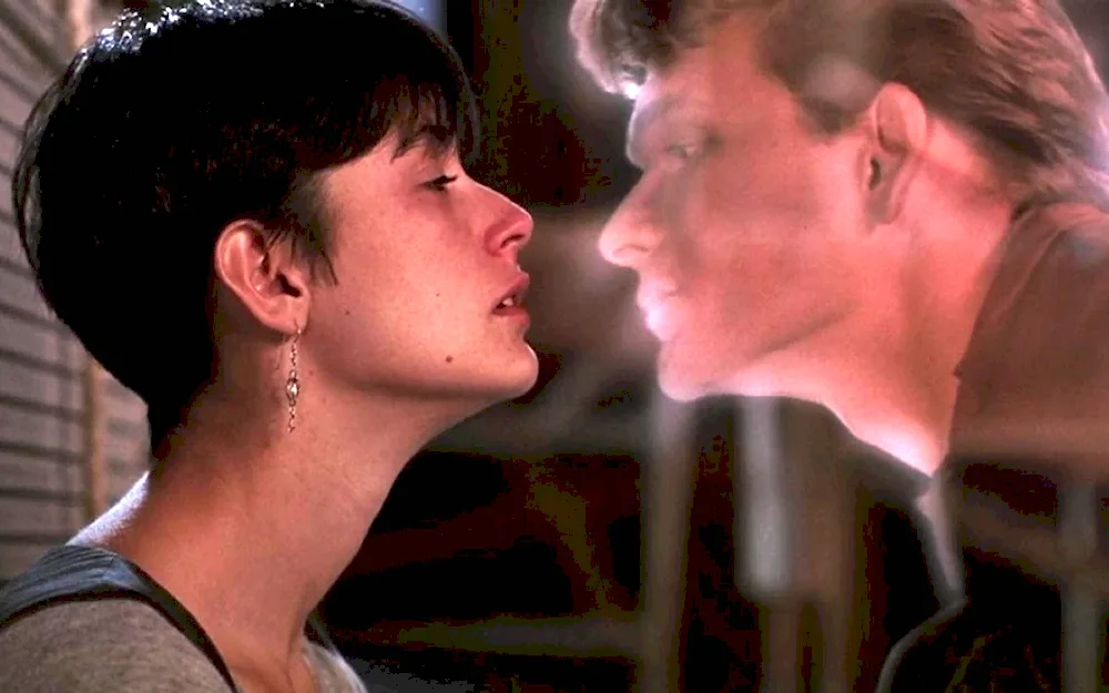 Patrick Swayze and Demi Moore ghost