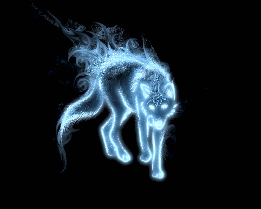 Fantasy wolf