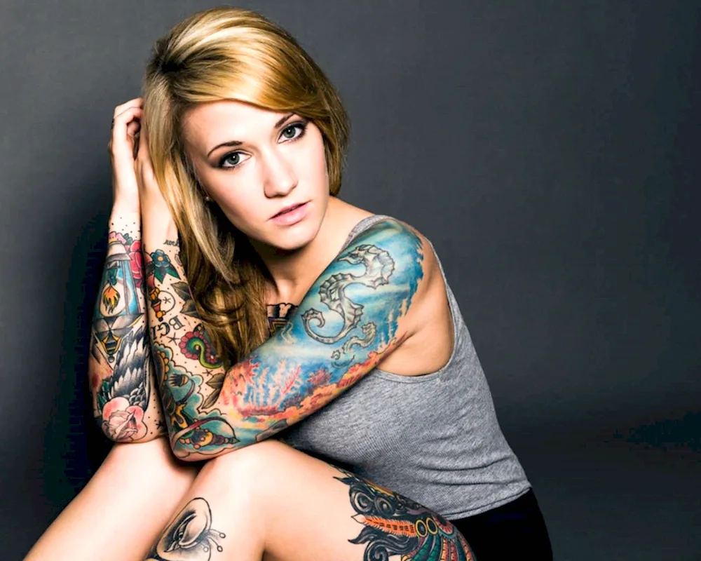 Daring tattoos for girls