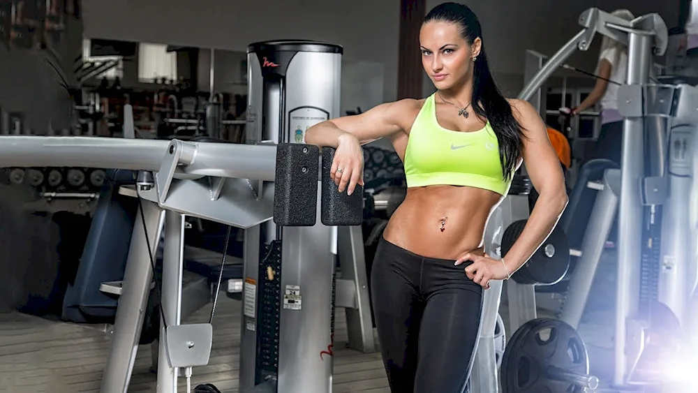 Girl in the gym