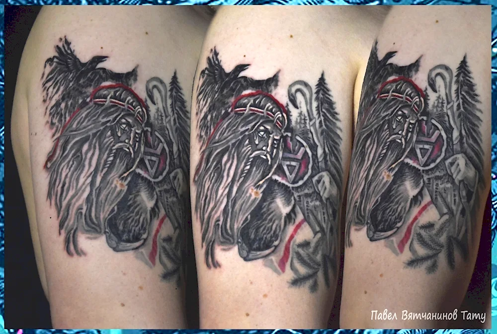 Pavel Vyatchaninov tattoo