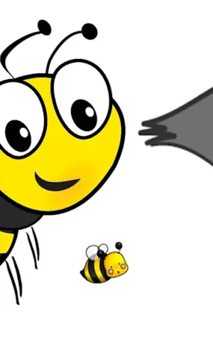 Bee drawing