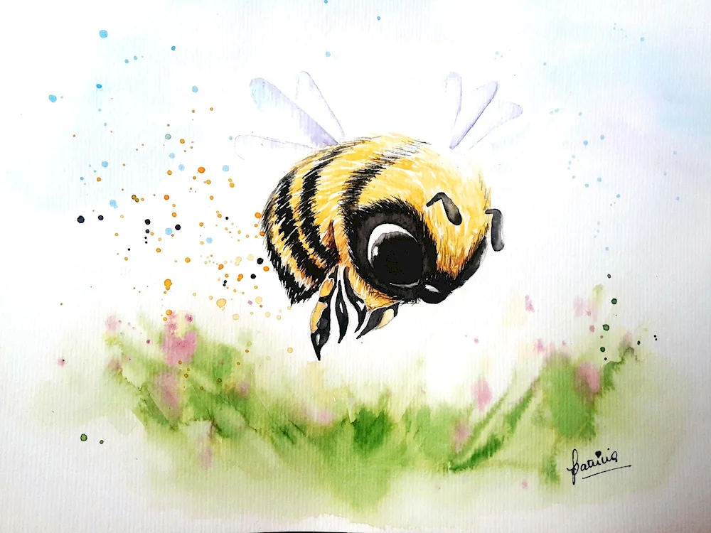 Beeeee drawing