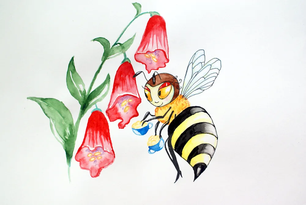 Bumblebee drawing