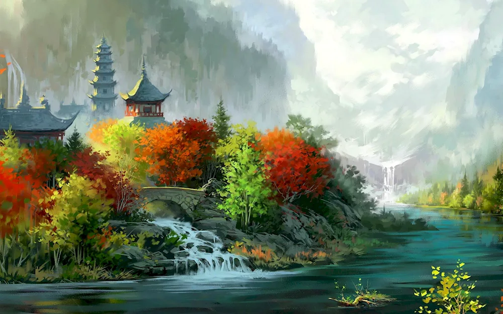 Japanese landscape