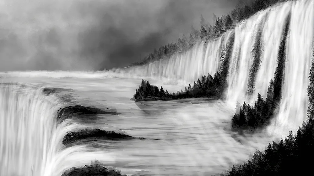 Graphic landscape