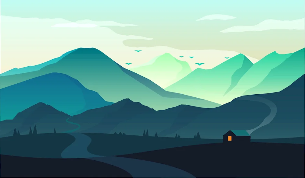 Landscape Adobe Illustrator