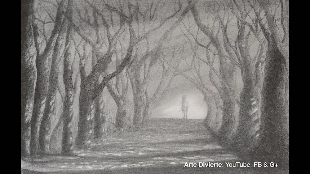 Nature in pencil