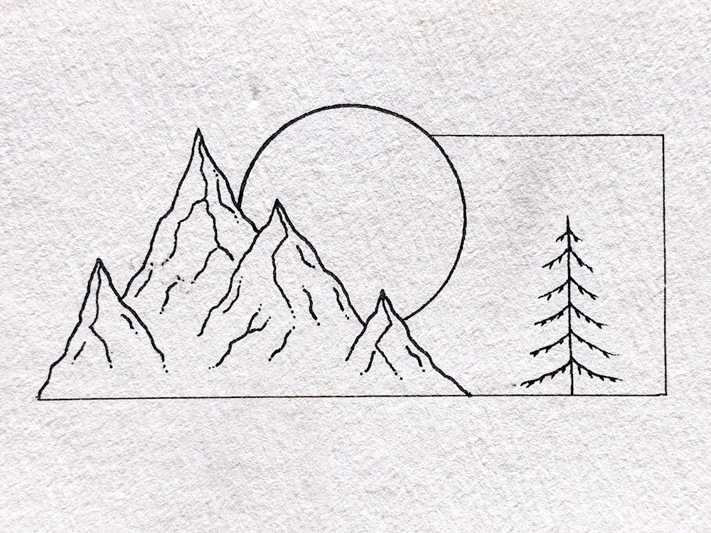Uncomplicated drawings